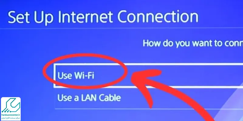 اتصال پلی استیشن به اینترنت با وای فای
