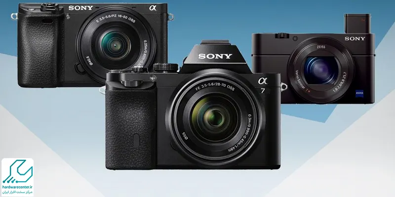 انواع دوربین Sony