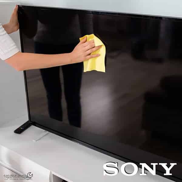 تمیز کردن تلویزیون سونی