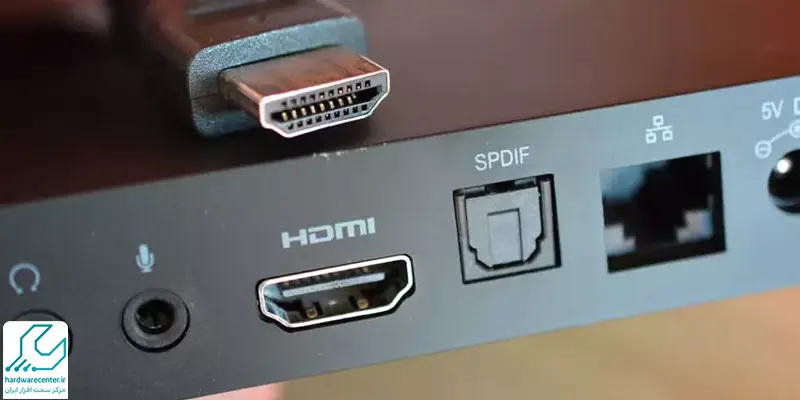از طریق HDMI اندروید باکس را به تلویزیون متصل کنید