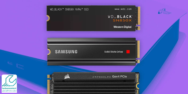 مقایسه حافظه داخلی و SSD در PS5